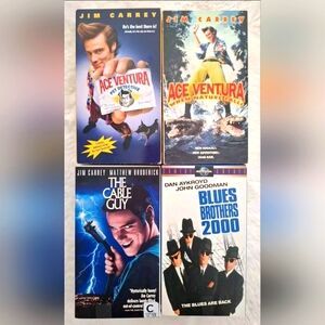 The Cable Guy Ace Ventura Ace Ventura When Nature Calls Blues Brothers 2000 VHS